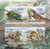 Mozambique - Extinct Reptiles - 4 Stamp Mint Sheet - 13A-936