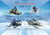 Burundi - Snowmobiles - 4 Stamp Sheet - 2J-441