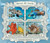 Mozambique - Reef Fish - 4 Stamp Sheet - 13A-1132