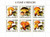 St Thomas - 2003 - Mushrooms & Bees - 6 Stamp Sheet & S/S - ST3205-6