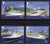 Gibraltar Wholesale - 10 Sets 2006 Cruise Ships #1052-5 Below Face!