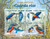 St. Thomas - Kingfisher Birds on Stamps - 4 Stamp Mint Sheet ST13209a