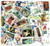 Gabon Stamp Collection  - 100 Different Stamps