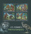 Central Africa - 2013 Prehistoric Humans - 4 Stamp Sheet - 3H-519