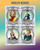 Burundi - Actress, Model, Marilyn Monroe - 4 Stamp Sheet - 2J-493