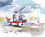 Togo - 2013 Air Ambulance on Stamps - Stamp Souvenir Sheet - 20H-810