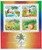 Tonga Niuafo'ou 1991 Coconut Tree Love Story Stamp S/S 20M-024