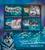 Central Africa 2013 Sled Dogs On Stamps MNH 4 Stamp Sheet 3H-615