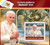 Guinea - 2013 Pope Emeritus Benedict XVI - Souvenir Sheet - 7B-2317