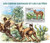 Burundi - 2013 Wild Dogs and Cactus - Stamp Souvenir Sheet - 2J-590