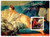Francois Boucher Paintings on Stamps - Nude & Self-Portrait - 9820