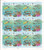 US Stamp - 1994 Wonders of the Sea - 24 Stamp Sheet - Scott #2863-6