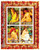 Auguste Renoir Paintings of Nudes on Stamps - 4 Stamp Mint Sheet 9812