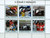 St. Thomas - 2003 Formula 1 Cars & Drivers - 6 Stamp Sheet #ST3127