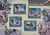 Central Africa - 2014 Bats on Stamps - 4 Stamp Sheet - 3H-711