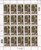 US Stamp - 2001 Enrico Fermi - 20 Stamp Sheet - Scott #3533
