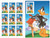 US Stamps - 1999 Daffy Duck 10 Stamp Sheet w/Die Cuts on Reverse #3307