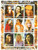 Famous Actresses Kidman, Paltrow, Jolie, Berry - 9 Stamp Sheet 9007