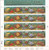 US Stamp - 1999 Aquarium Reef Fish - 20 Stamp Sheet - Scott #3317-20