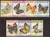 Laos - 1986 Butterflies on Stamps - 7 Stamp Set - Scott #692-8