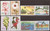 Palau - 1984 Ausipex ’84, Flowers & Fishing - 8 Stamp Set #55-62
