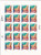US Stamp - 1999 33c Flag and City - 20 Stamp Sheet - Scott #3278