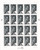 US Stamp - 1999 Black Heritage Malcolm X - 20 Stamp Sheet Scott #3273