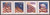 US Stamp - 2008 Flags Perf 11 V - Strip of 4 Coil Stamps - Scott #4244-7 