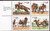 US Stamp - 1993 Sporting Horses - 4 Stamp Block - Scott #2756-9