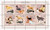St. Thomas - Dogs & Cats on Stamps Sheet of 4  ST6209a