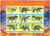 Dinosaurs on Stamps, Sheet of 9 M0895
