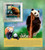 Guinea 2014 Giant and Red Pandas  Stamp Souvenir Sheet 7B-2423 Guinea 2014 Giant and Red Pandas  Stamp Souvenir Sheet 7B-2423