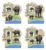 Ivory Coast - 2017 Buffalo - 4 Delux Souvenir Sheets - IC14101d