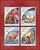Guinea - 2018 Christmas Santa - 4 Stamp Sheet - GU18511a Guinea - 2018 Christmas Santa - 4 Stamp Sheet - GU18511a