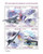 St Thomas - 2019 Concorde Plane - 4 Stamp Sheet - ST190201a