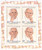 Penrhyn Island 2012 Popes Benedict & John Paul 4 Stamp Sheet #504 CV $21 16A-008