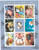 Withdrew 02-28-19-2004 Mickey Mouse 75th Birthday Bambi, Fantasia 9 Stamp Sheet 19B-173