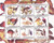 Withdrew 02/17/19-2000 - Birds & Mushrooms - 9 Stamp Sheet -   - 20D-123