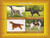 Madagascar - 2018 Show Dogs - 4 Stamp Sheet - 13D-204
