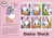 Maldives - 1999 Daisy Duck - 6 Stamp Sheet - Scott #2354 13E-467