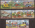 St Vincent Union Island - Disney French Vehicles - 8 Stamp Set 19J-018