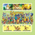 Central Africa 2015 Pokemon Go 6 Stamp Sheet Green Border 3H-993