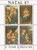 St Thomas - 1987 Virgin & Child Christmas Paintings 4 Stamp Sheet #813