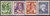 Switzerland - 1933 Girard and Regional Girls - 4 Stamp Set MH #B65-8