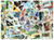 Horses on Stamps Collection - 300 Different Stamps