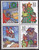 US Stamp - Christmas Family Scene - Block of 4 Stamps - Scott #3113-6