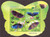 China - 2011 Butterflies - 4 Stamp Miniature Sheet - Scott #3986