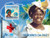 Guinea-Bissau - Peace Heroines Souvenir Sheet - GB8108b
