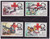 Guinea-Bissau - 1985 Red Cross & Dunant - 4 Stamp Set MNH Scott #643-6