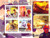 St Thomas - Bonnard Paintings Sheet of 4 Stamps ST8611a